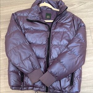 Zella Purple Puffer Jacket